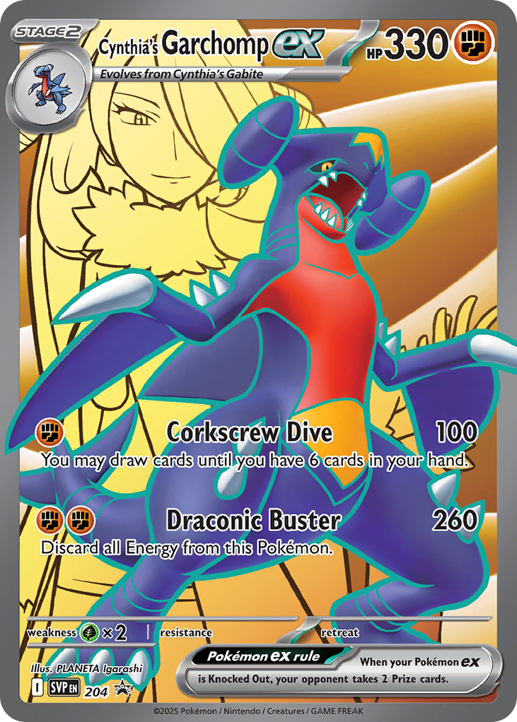 Cynthia's Garchomp EX