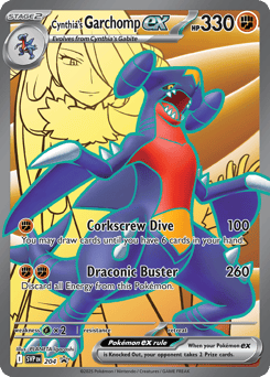 Cynthia's Garchomp EX