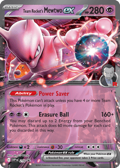 Team Rocket's Mewtwo EX