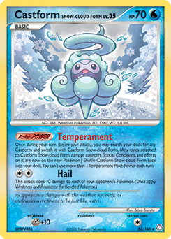 Castform Snow-Cloud Form