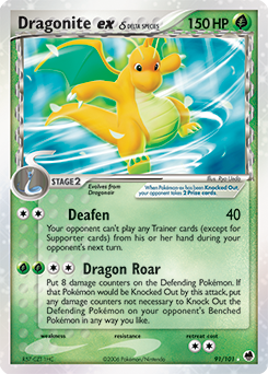 Dragonite EX δ