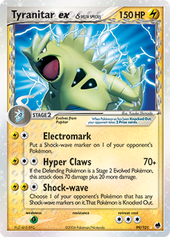 Tyranitar EX δ