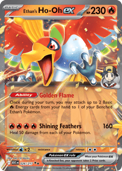 Ethan's Ho-Oh EX