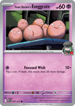 Team Rocket's Exeggcute