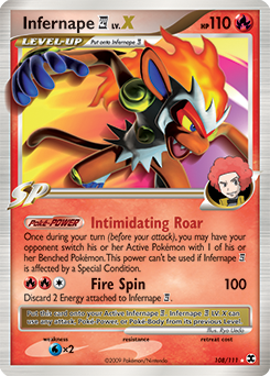 Infernape E4 LV.X