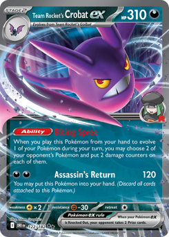 Team Rocket's Crobat EX
