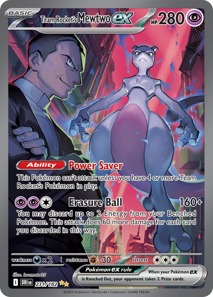 Team Rocket's Mewtwo EX