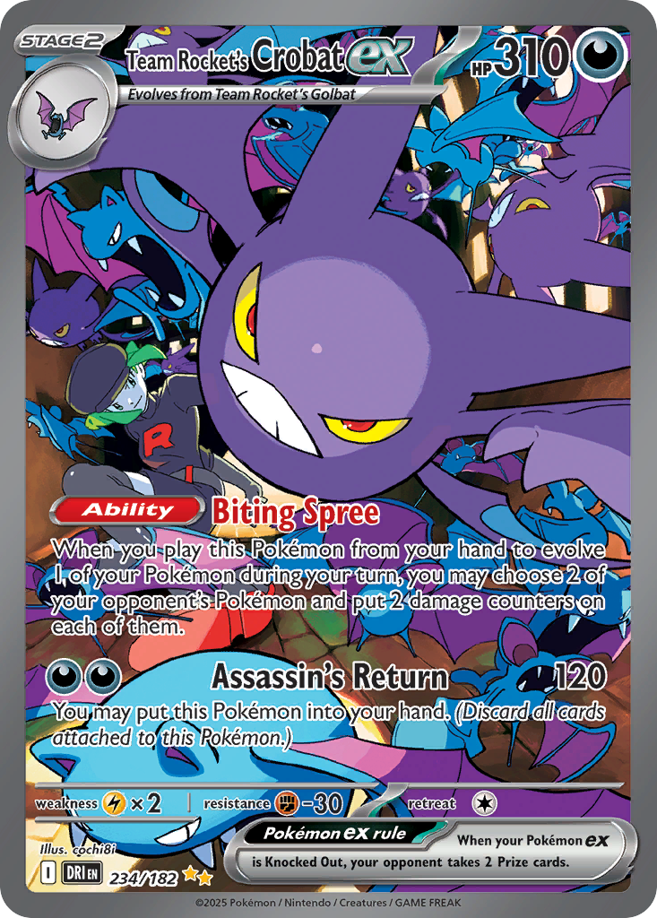 Team Rocket's Crobat EX