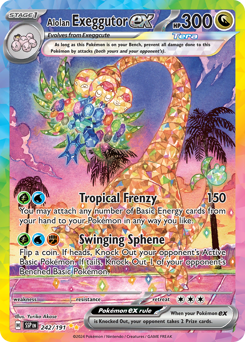 Alolan Exeggutor EX