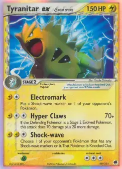 Tyranitar EX δ