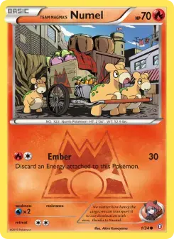 Team Magma's Numel