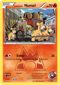 Team Magma's Numel
