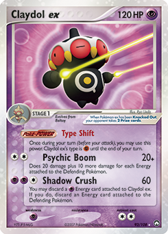 Claydol EX