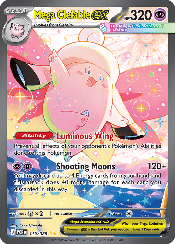 Mega Clefable EX