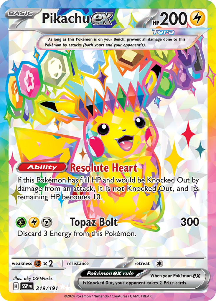 Pikachu EX